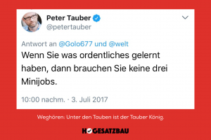 Peter ist jetzt auch noch Blinder item-thumbnail